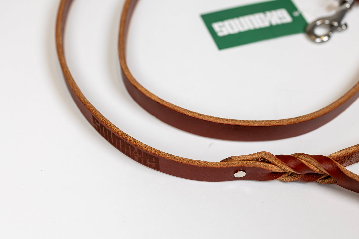 Sound K9 Braided Leather Leash