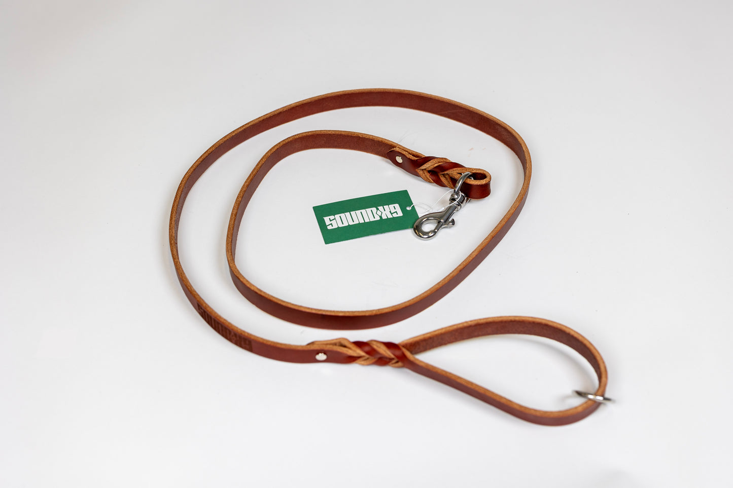 Sound K9 Braided Leather Leash