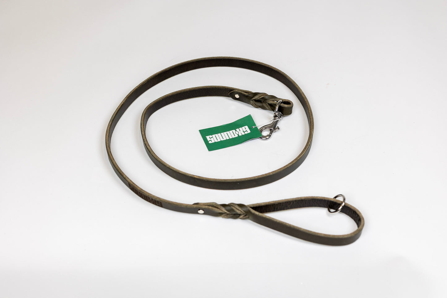 Sound K9 Braided Leather Leash